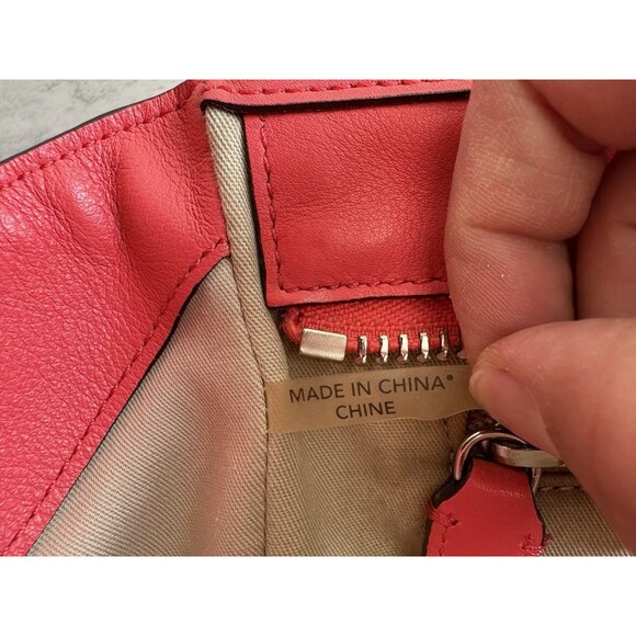 COACH Legacy Red Medium Candace Carryall Shoulder Bag/ Tote/ Handbag EUC - Picture 11 of 13